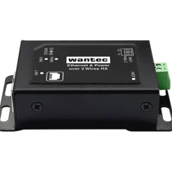 Wantec 2wIP E Adapter PoE-Schraubklemme-Switschseite/Sender