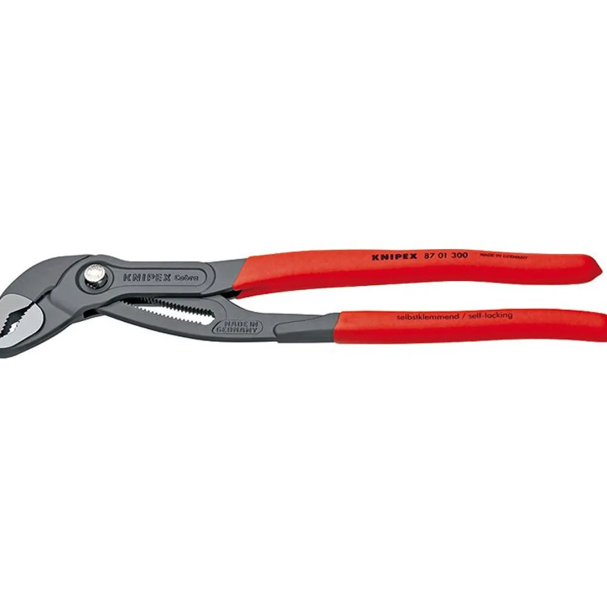 Wasserpumpenzange Cobra L.300mm pol. Spann-W.60mm KNIPEX m.Ku.-Überzug