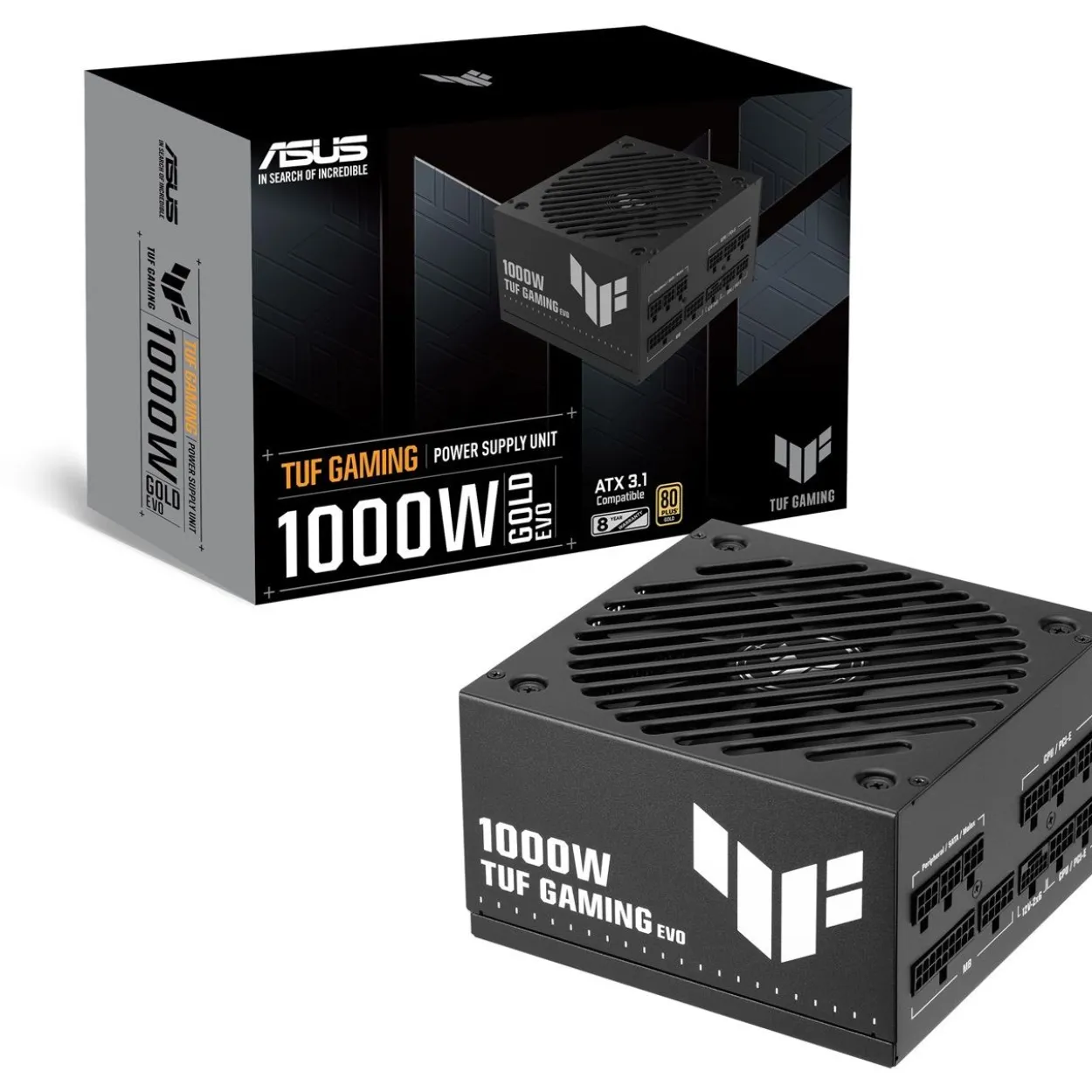 1000 Watt Asus TUF Gaming 1000W Gold EVO Modular 80+ Gold