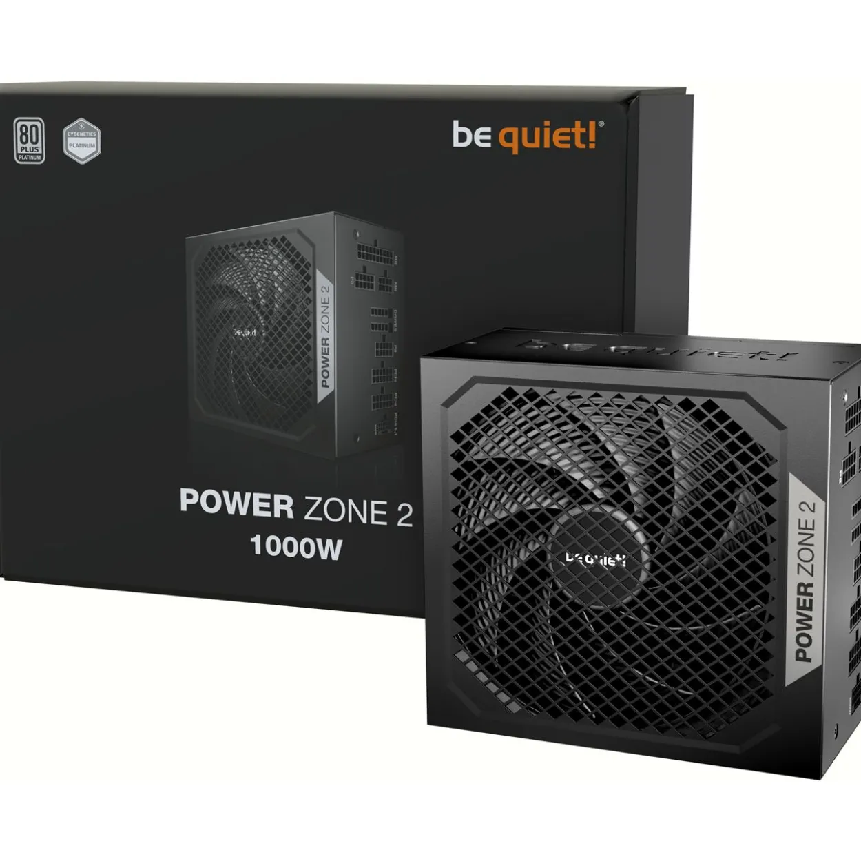 1000 Watt be quiet! Power Zone 2 Modular 80+ Platinum