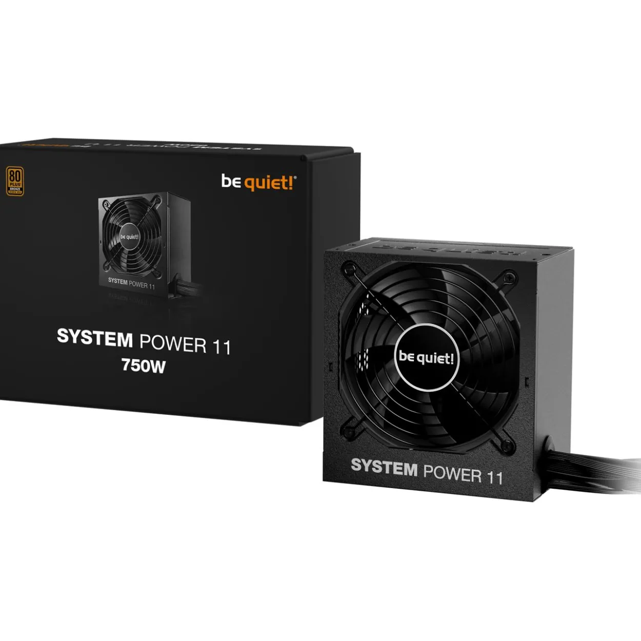 750 Watt be quiet! System Power 11 Non-Modular 80+ Bronze