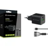 33 Watt Conceptronic Ladegerät 2Port 1xUSB-C,1xUSB-A +3-in-1 schwarz