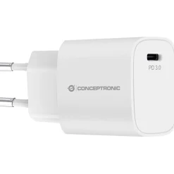 20 Watt Conceptronic Ladegerät 1Port 1xUSB-C Desk PD ws