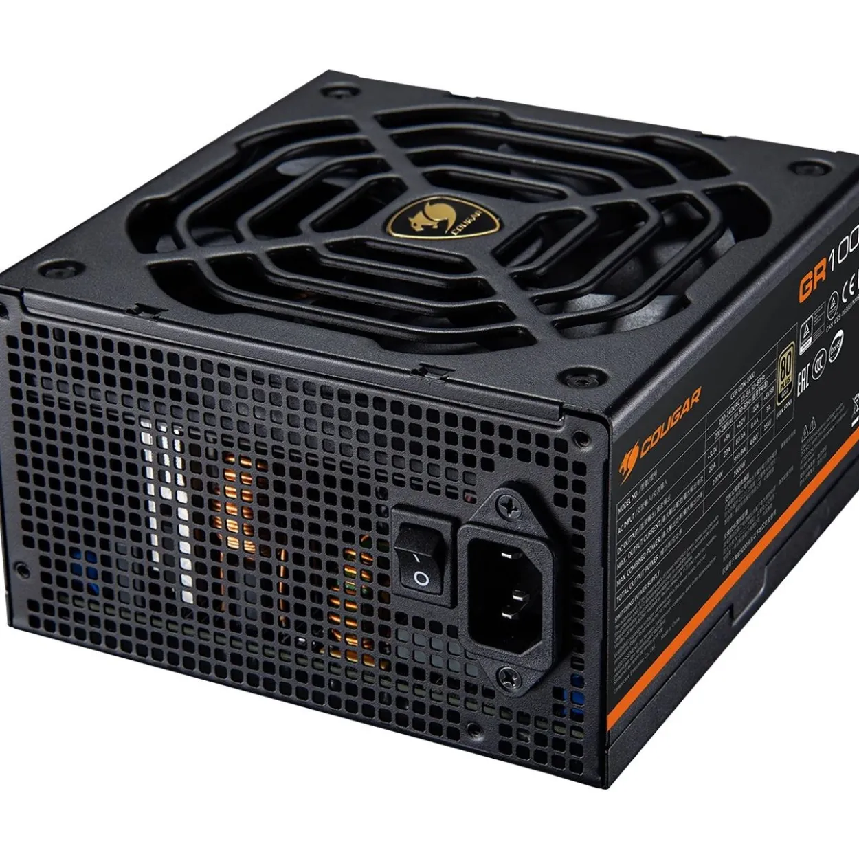1000 Watt Cougar GR 1000 Modular 80+ Gold