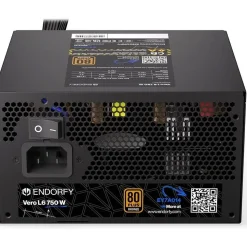 750 Watt Endorfy Vero L6 Non-Modular 80+ Bronze