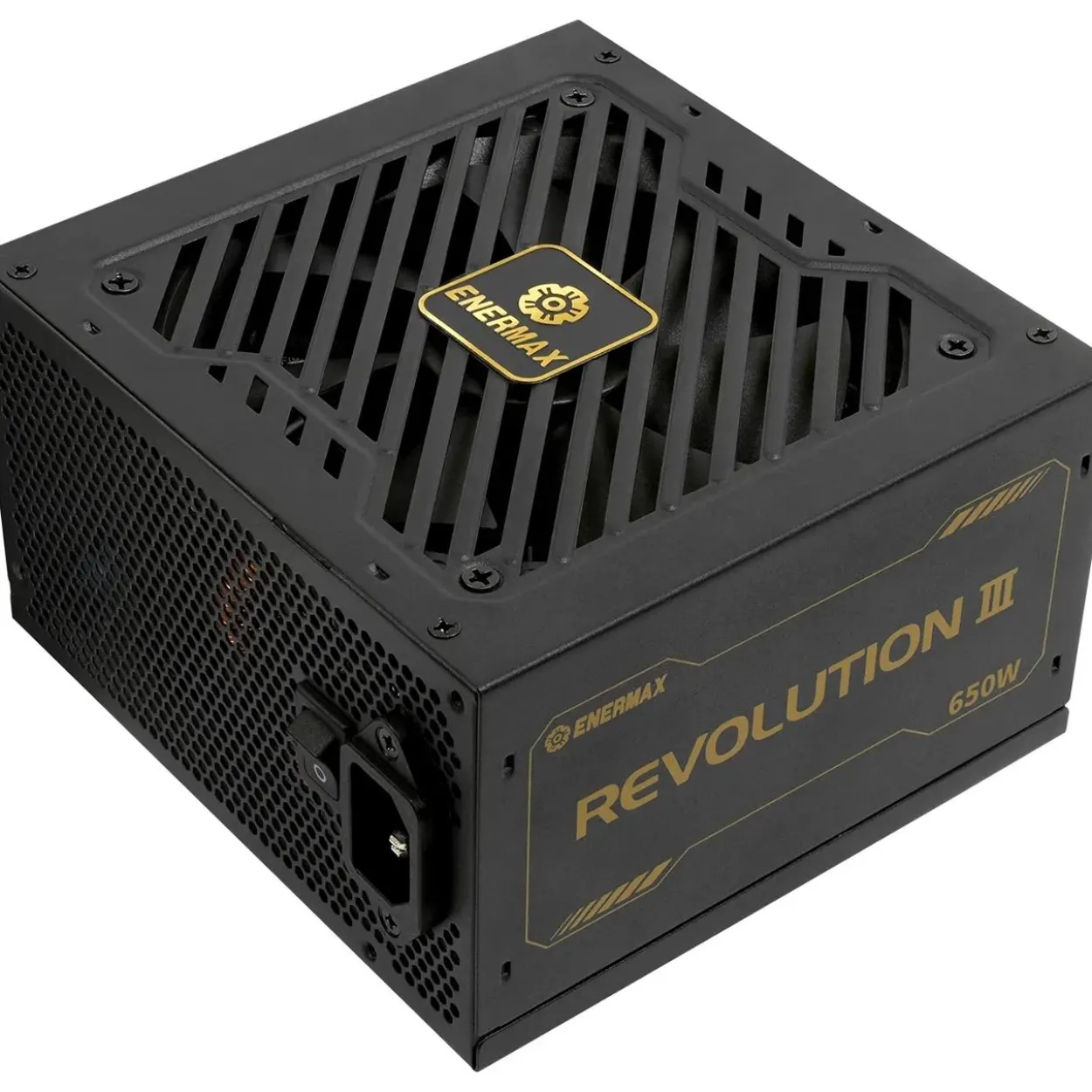 650 Watt Enermax Revolution3 80+ Gold Black FULLMOD