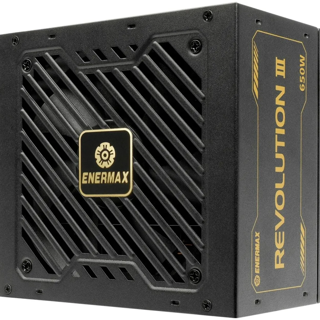 650 Watt Enermax Revolution3 80+ Gold Black FULLMOD