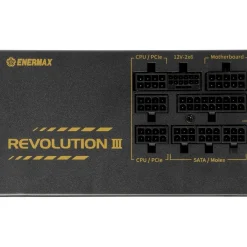 650 Watt Enermax Revolution3 80+ Gold Black FULLMOD