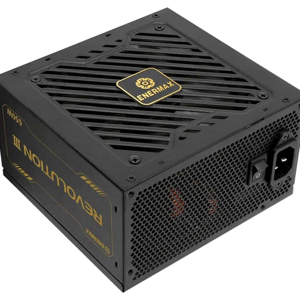 650 Watt Enermax Revolution3 80+ Gold Black FULLMOD