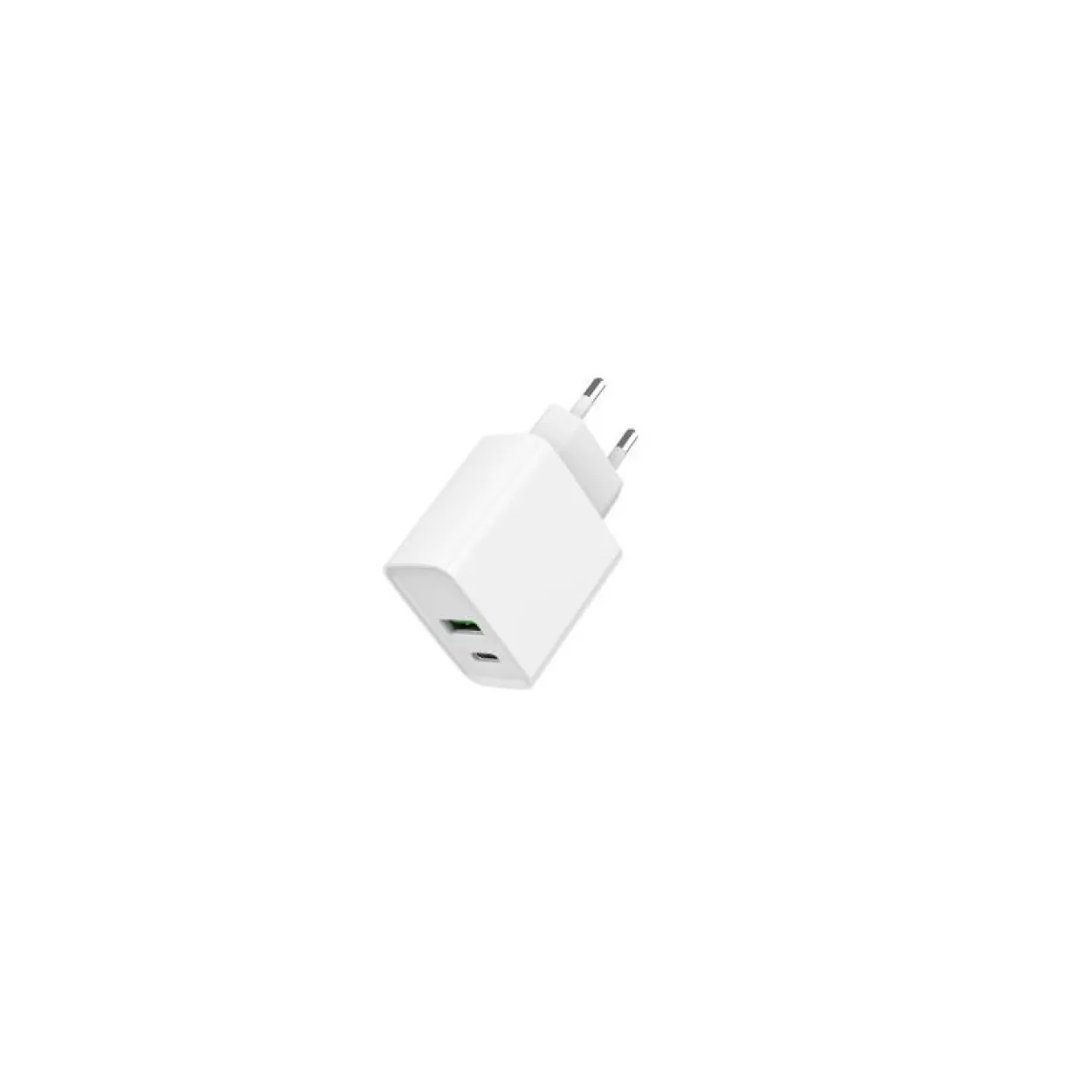20 Watt Gembird TA-UC-PDQC20-01-BK 2-Port Delivery USB Typ-C Schnellladegerät, Weiß