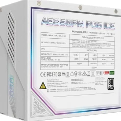 850 Watt Gigabyte AORUS Elite P850W ICE Rev. 1.1 Modular 80+ Platinum