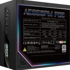 850 Watt Gigabyte AORUS Elite P850W Rev. 1.1 Modular 80+ Platinum