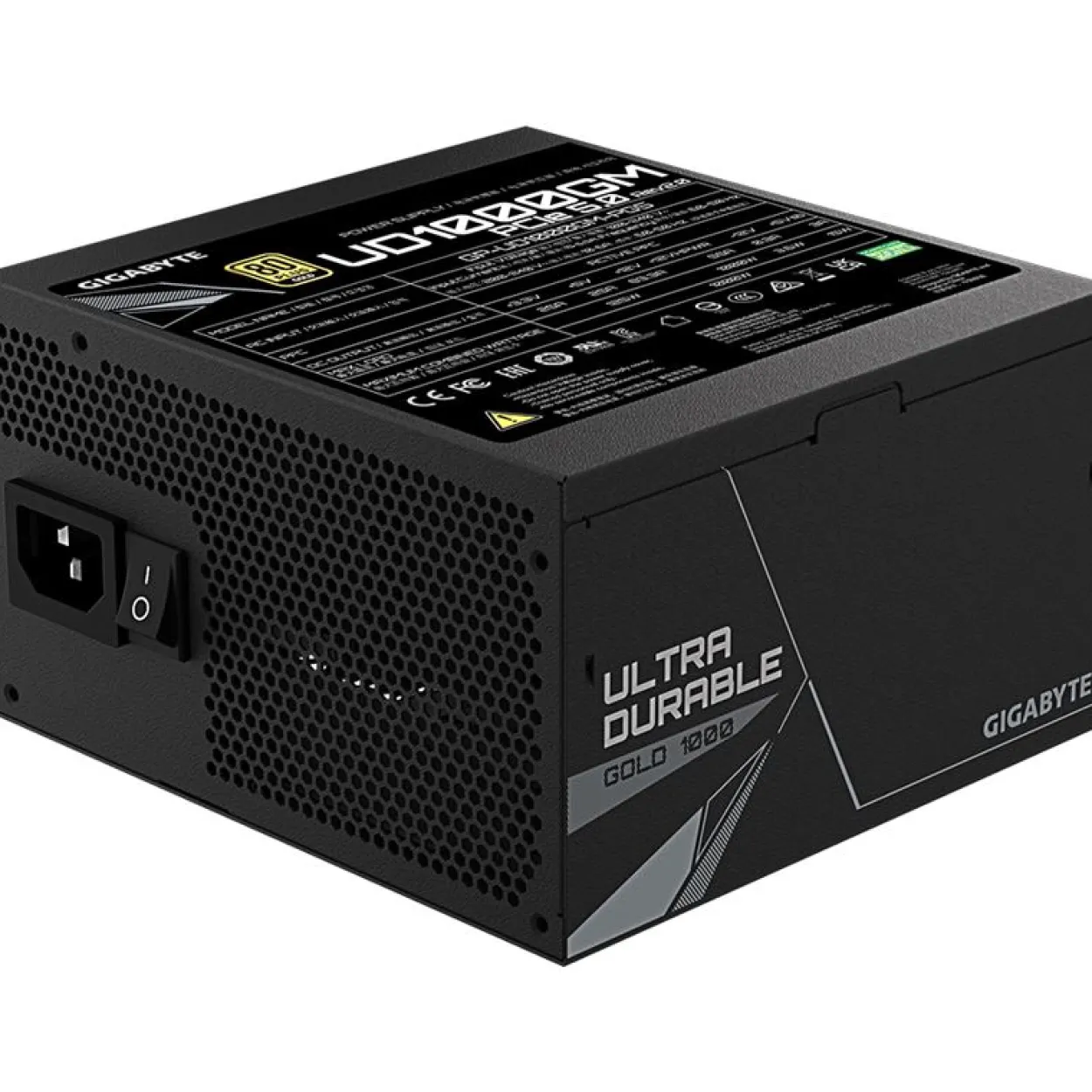 1000 Watt Gigabyte UD1000GM PG5 Rev. 2.0 Modular 80+ Gold
