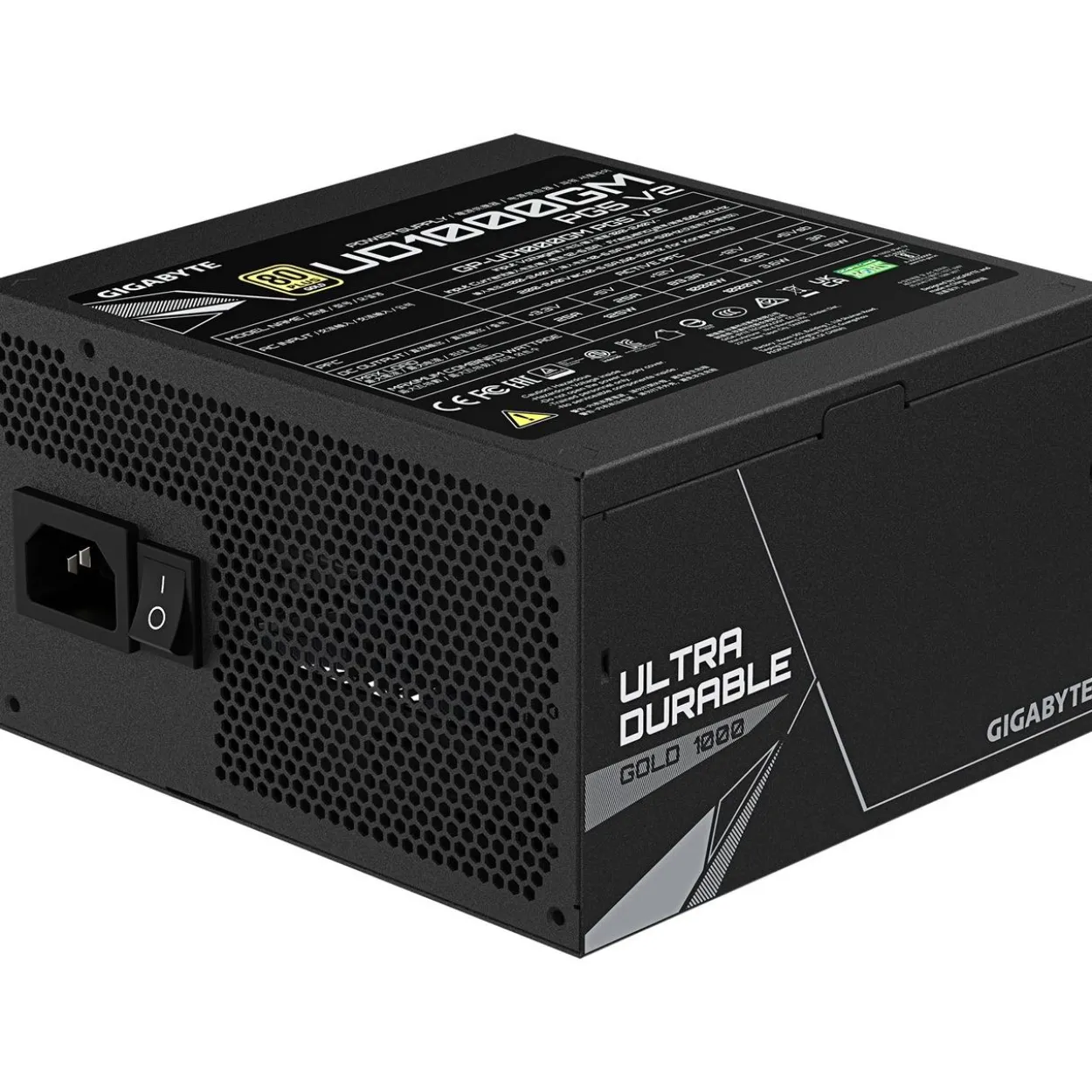 1000 Watt Gigabyte UD1000GM PG5 V2 Modular 80+ Gold