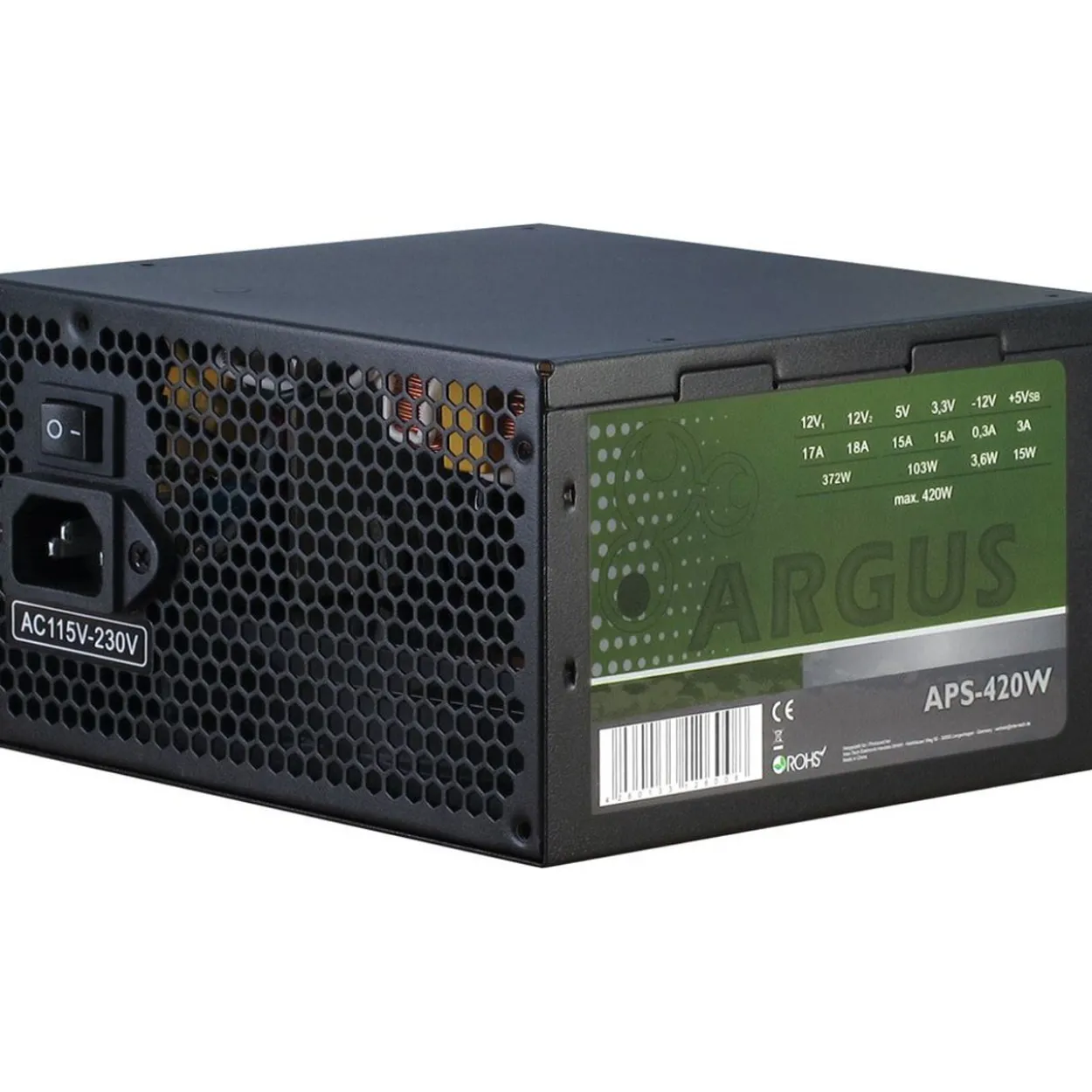 420 Watt Inter-Tech Argus APS Non-Modular