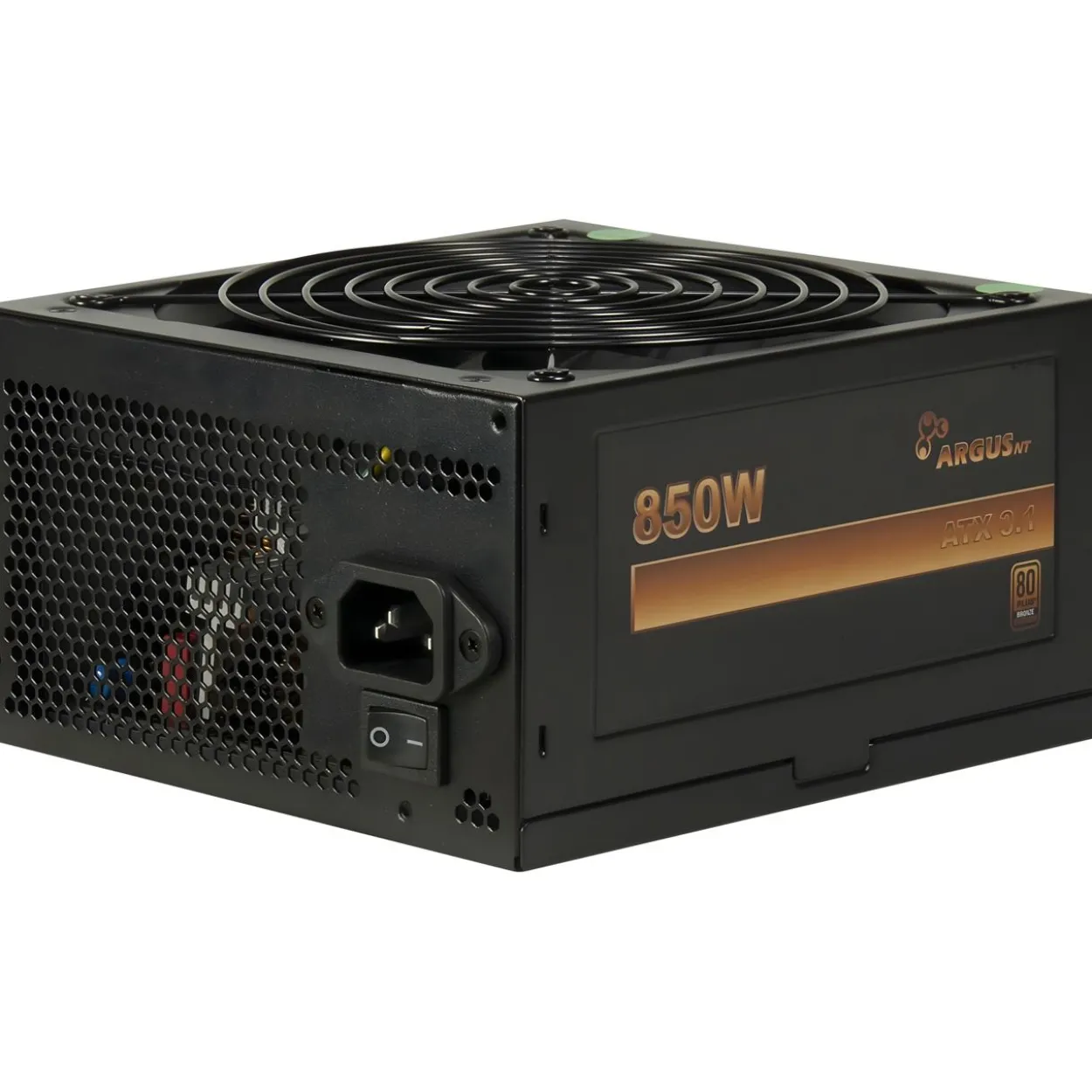 850 Watt Inter-Tech BPS-850CM Teilmodular 80+ Bronze