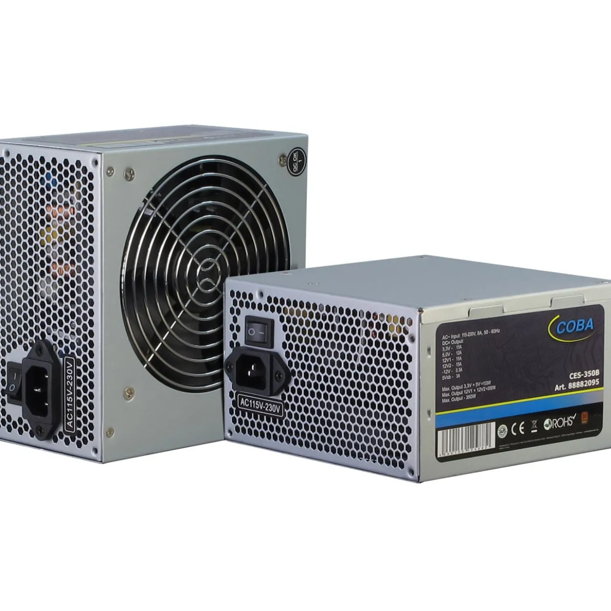 350 Watt Inter-Tech Coba Non-Modular 80+ Bronze