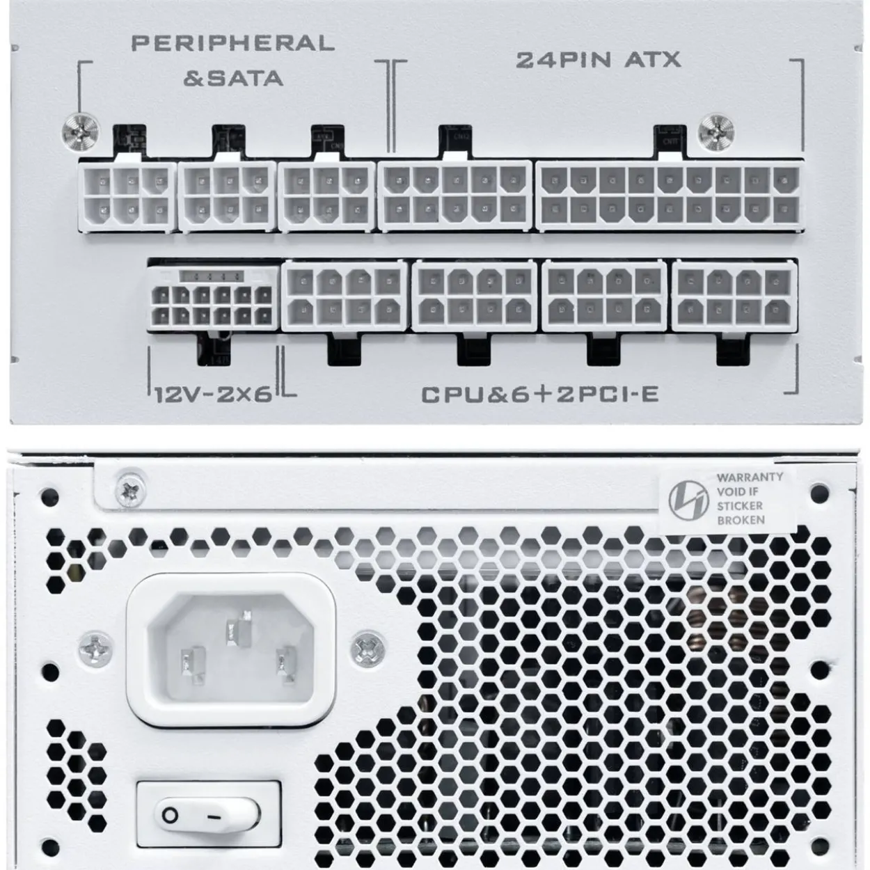 1000 Watt Lian Li SP Series Platinum 80 PLUS Platinum Netzteil, SFX, vollmodular, PCIe 5.1, ATX 3.1 - weiß