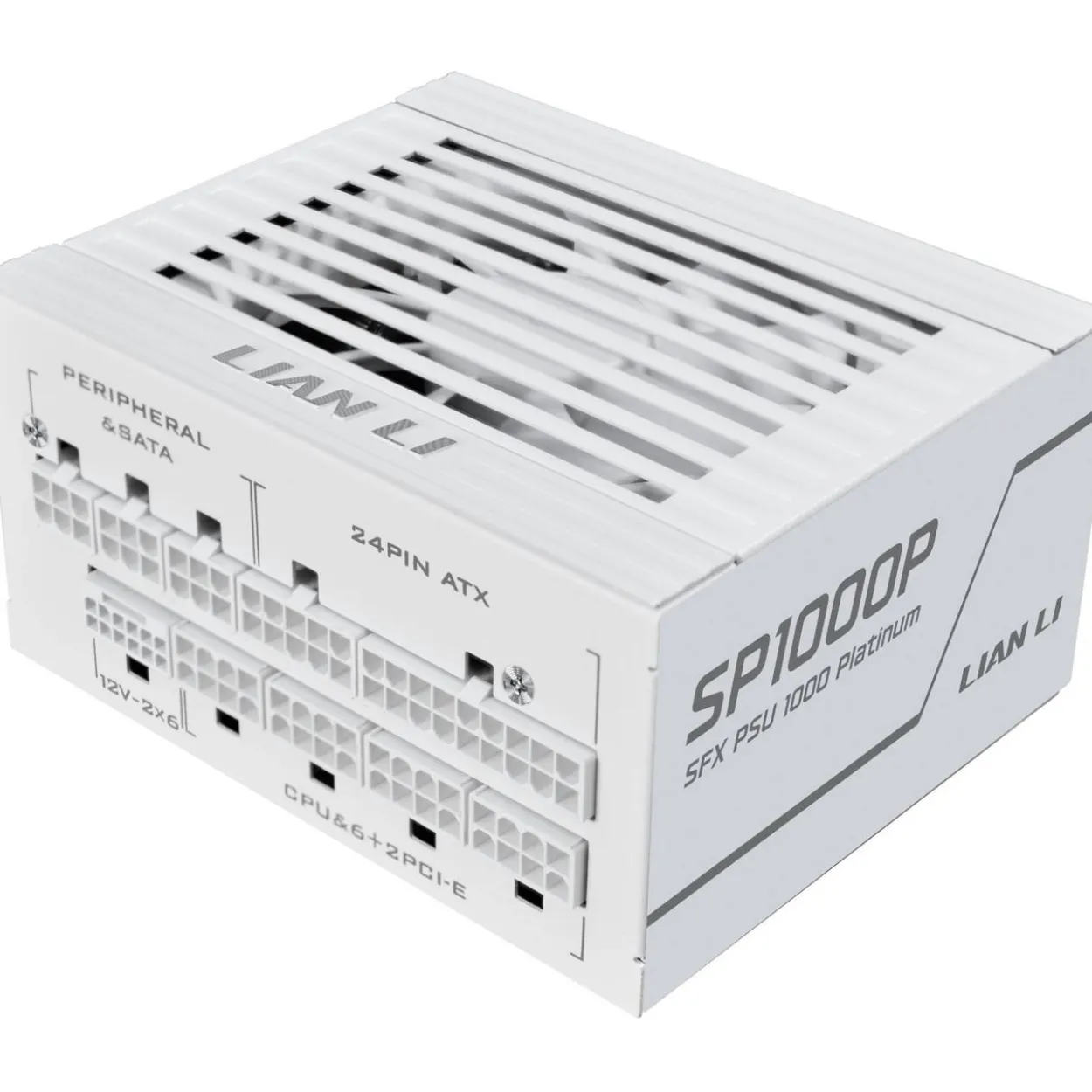 1000 Watt Lian Li SP Series Platinum 80 PLUS Platinum Netzteil, SFX, vollmodular, PCIe 5.1, ATX 3.1 - weiß