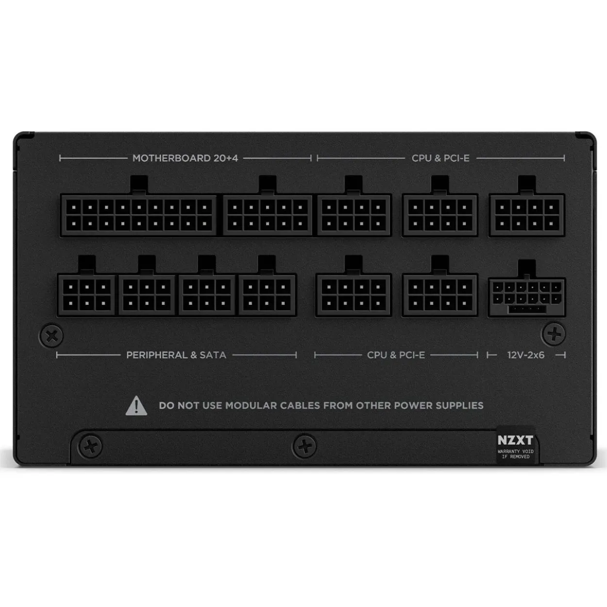 1000 Watt NZXT C Series C1000 schwarz Modular 80+ Gold