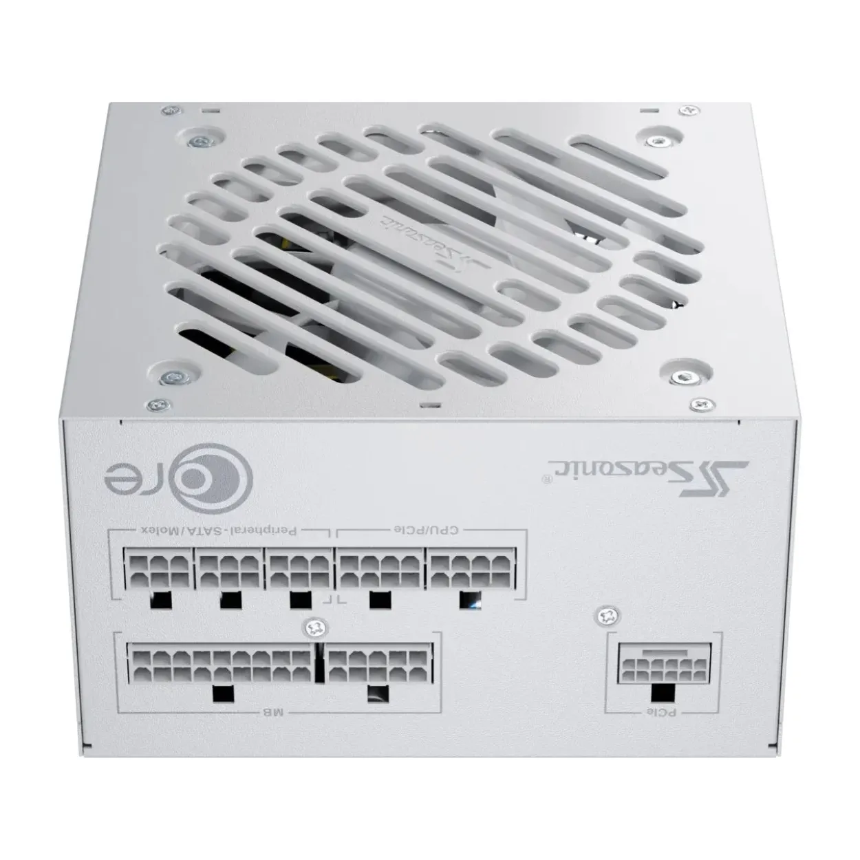 650 Watt Seasonic Core GX White 2024 GX-650 Modular 80+ Gold