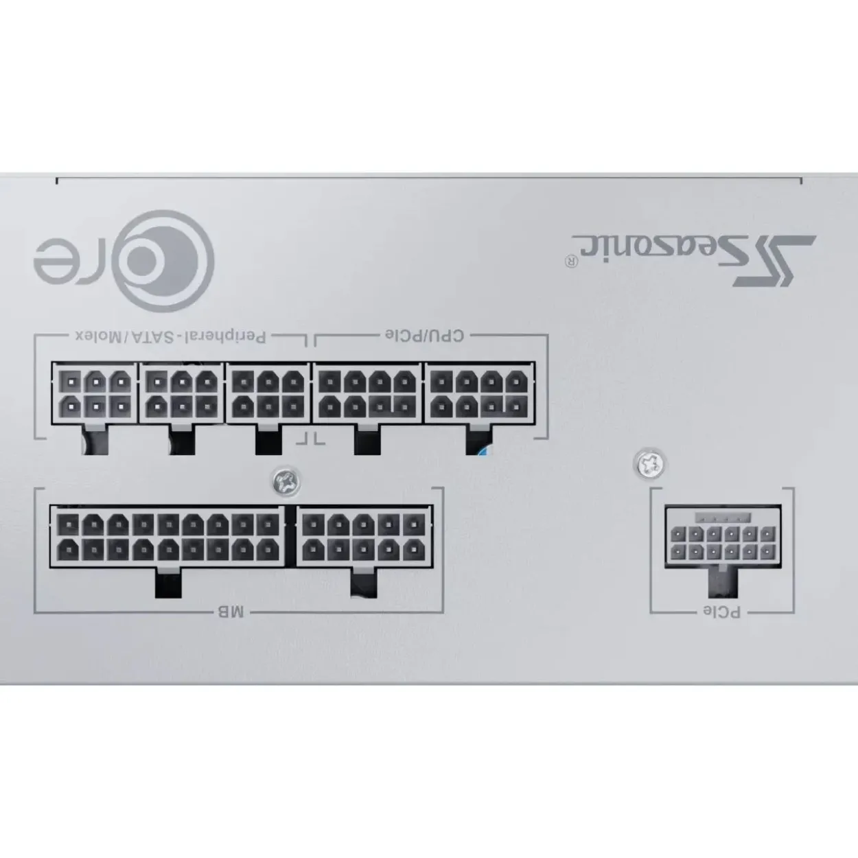 650 Watt Seasonic Core GX White 2024 GX-650 Modular 80+ Gold