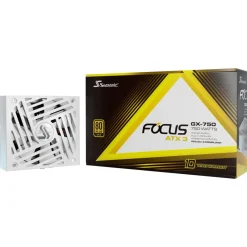 750 Watt Seasonic Focus GX White GX-750 Modular 80+ Gold