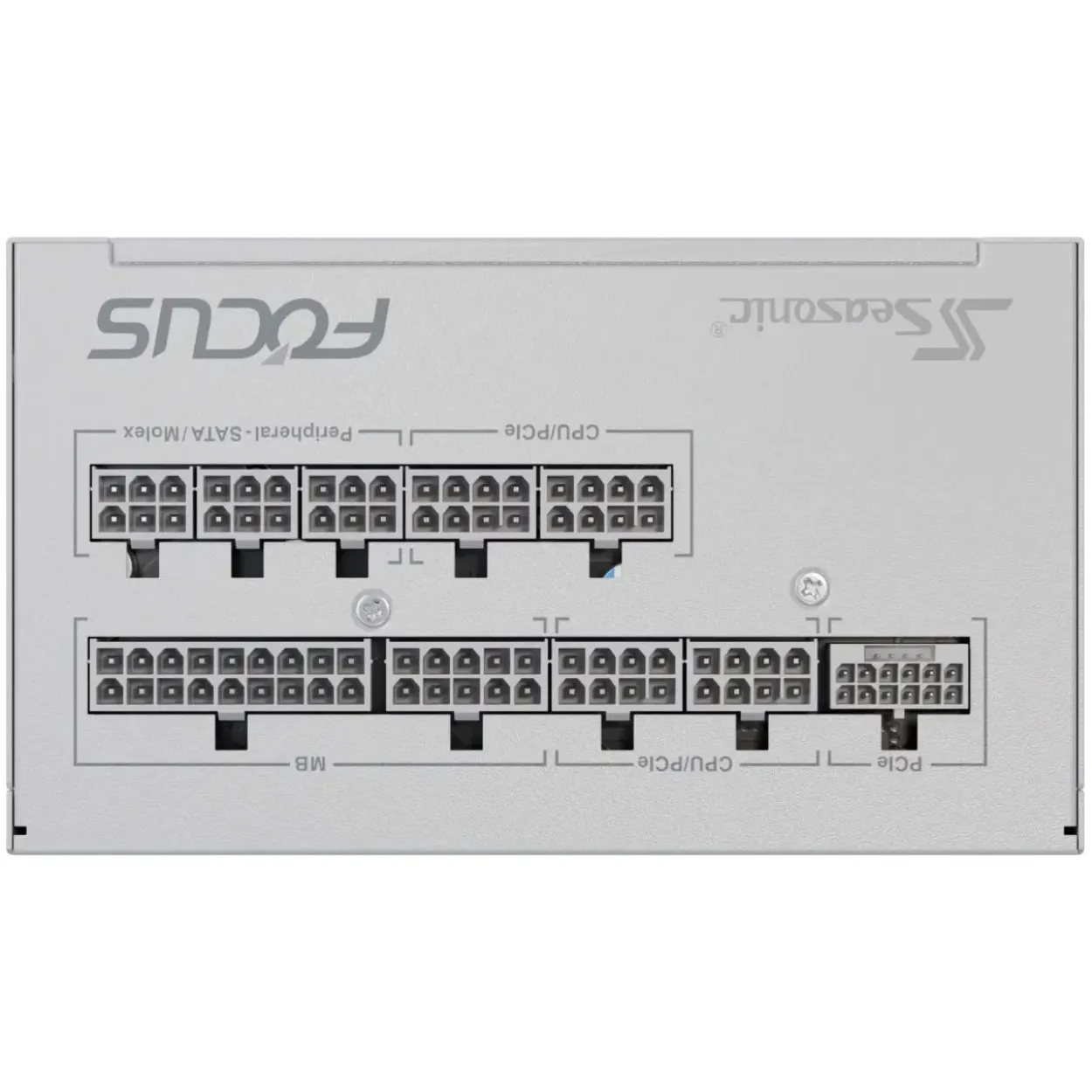 750 Watt Seasonic Focus GX White GX-750 Modular 80+ Gold