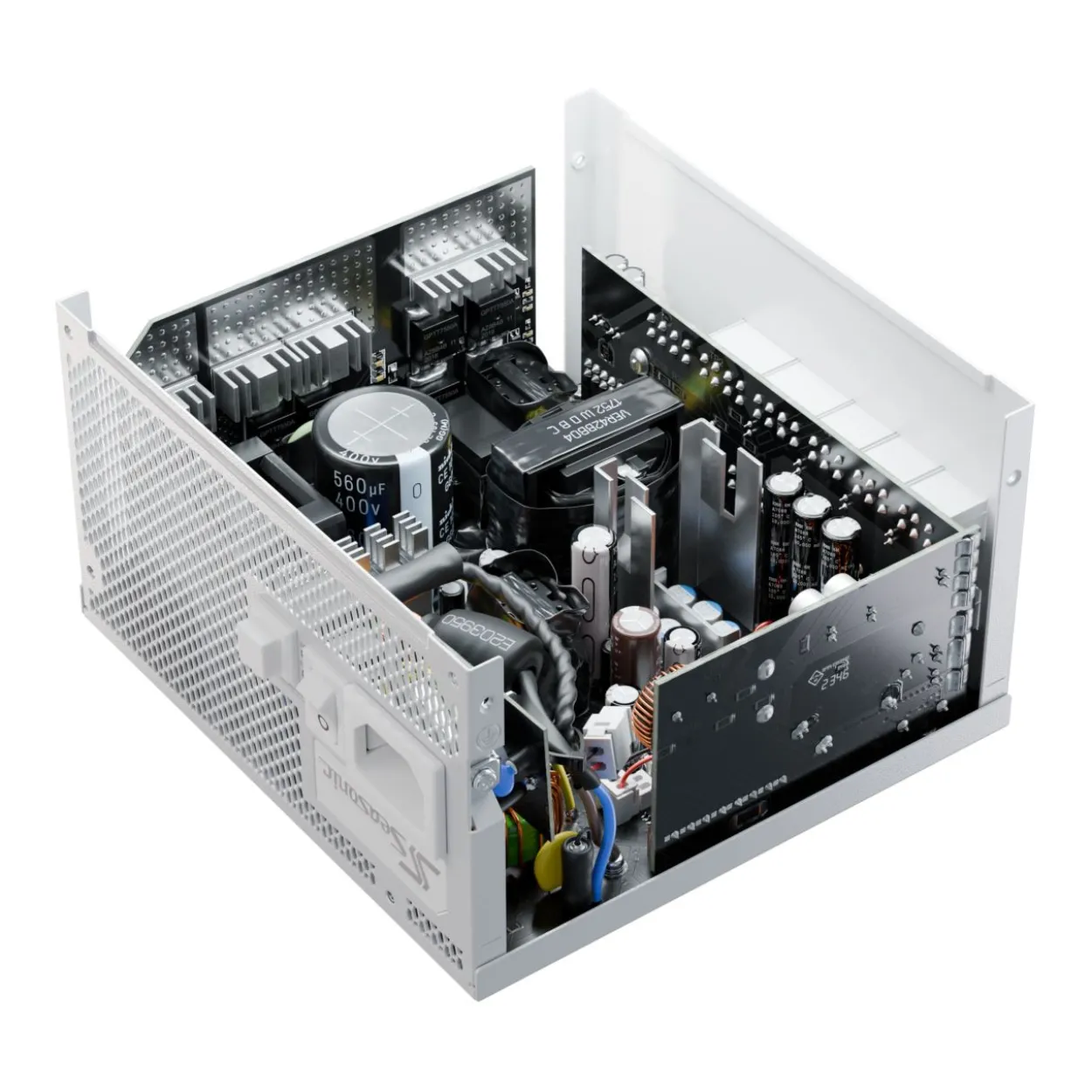 750 Watt Seasonic Focus GX White GX-750 Modular 80+ Gold