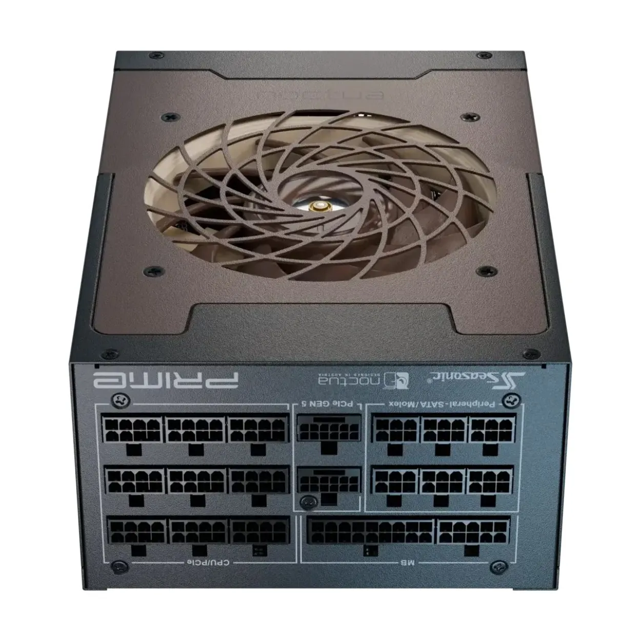 1600 Watt Seasonic Prime TX-1600 Noctua Edition Modular 80+ Titanium