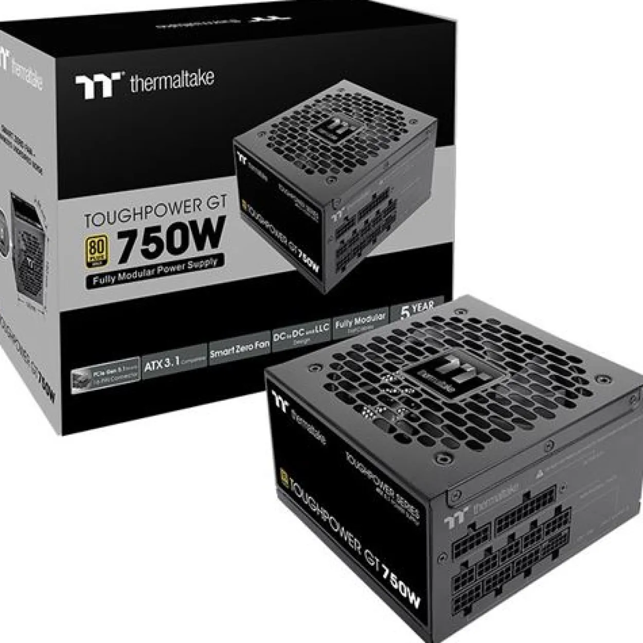 750 Watt Thermaltake ToughPower GT Modular 80+ Gold