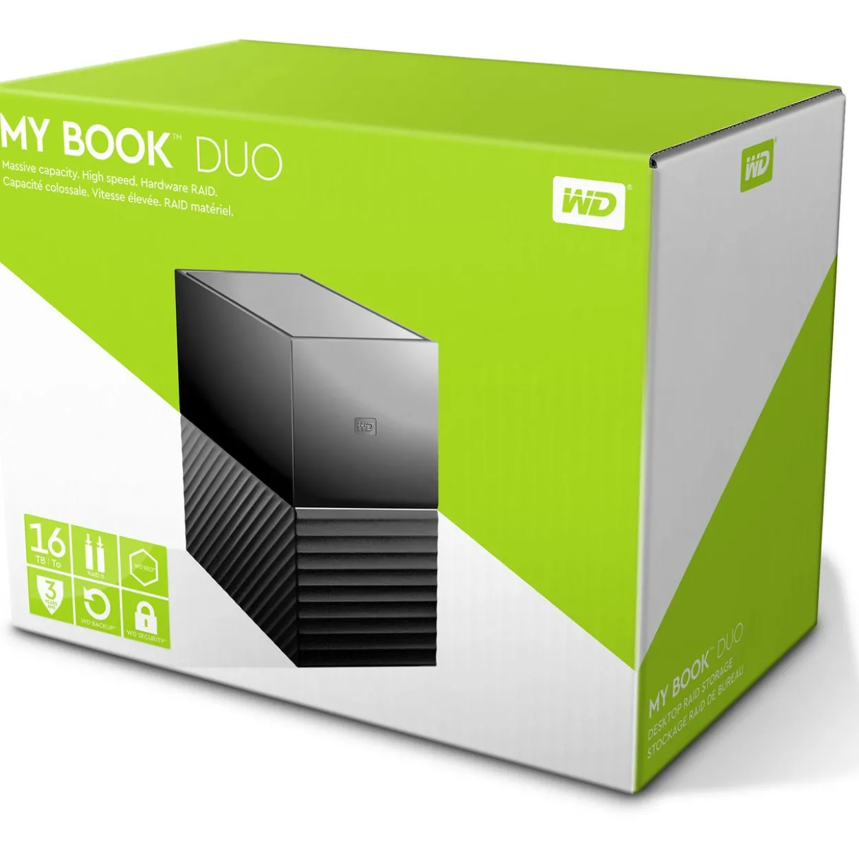 WD My Book Duo 16 TB (2x 8000GB)