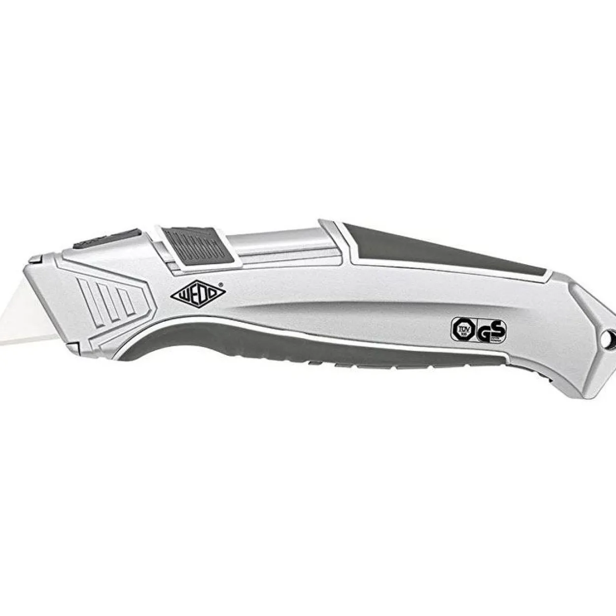 WEDO CERA-Safeline® Safety ALU Cuttermesser grau 19 mm
