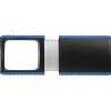 WEDO Outdoor-Rechtecklupe mit LED-Licht, inkl. Batterien
