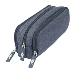 WEDO Schlampermäppchen Denim blau, 23,0 x 7,5 cm