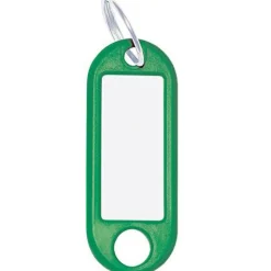 WEDO Schlüsselanhänger mit Ring, Durchmesser: 18 mm, grün