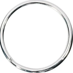 WEDO Schlüsselring silber, 100 St. 38mm