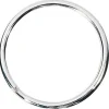 WEDO Schlüsselring silber, 100 St. 25mm