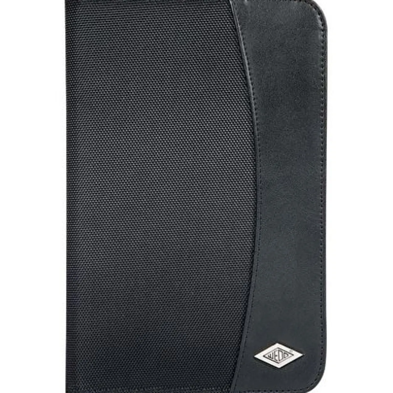 WEDO Schreibmappe Elegance, A5, Kunstleder/Nylon, schwarz