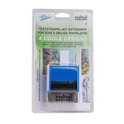 WEDO Stempel m. Gutschein Imprint 8912 5-zeilig schwarz