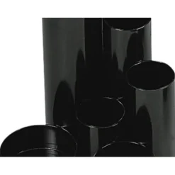 WEDO Stiftehalter Junior Butler schwarz ABS-Kunststoff 6 Fächer 13,5 x 12,0 x 14,8 cm