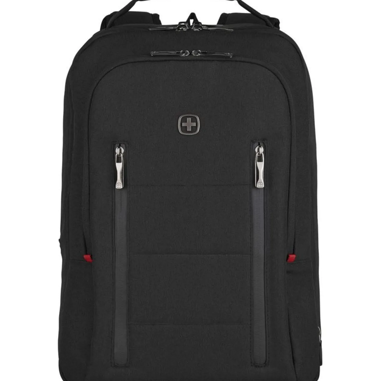 Wenger City Traveler, Carry-On 16 Laptop Backpack w/ 12 Tablet Pocket, Black