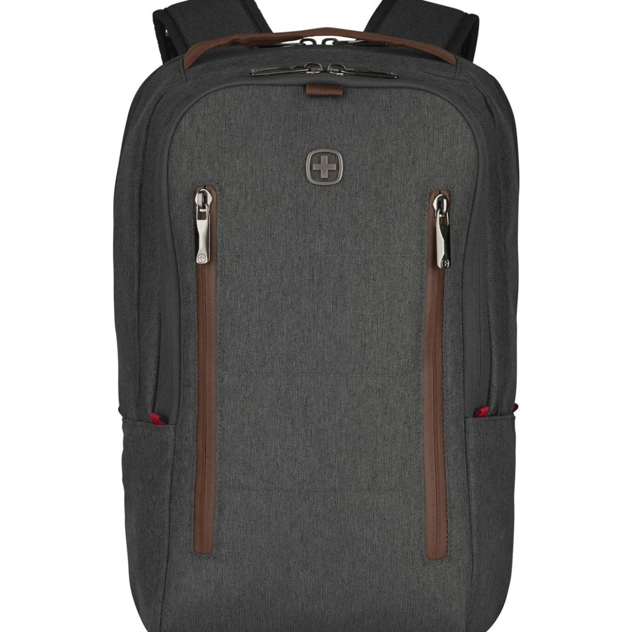 Wenger City Upgrade 16 Laptop Backpack w/ Cross Body Day Bag, grau