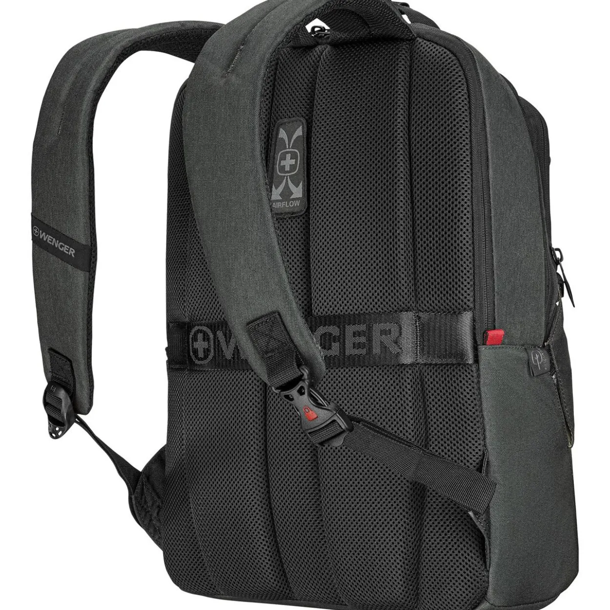Wenger MX ECO Professional, 16" Laptop Backpack with 10" Tabletpocket, Charcoal