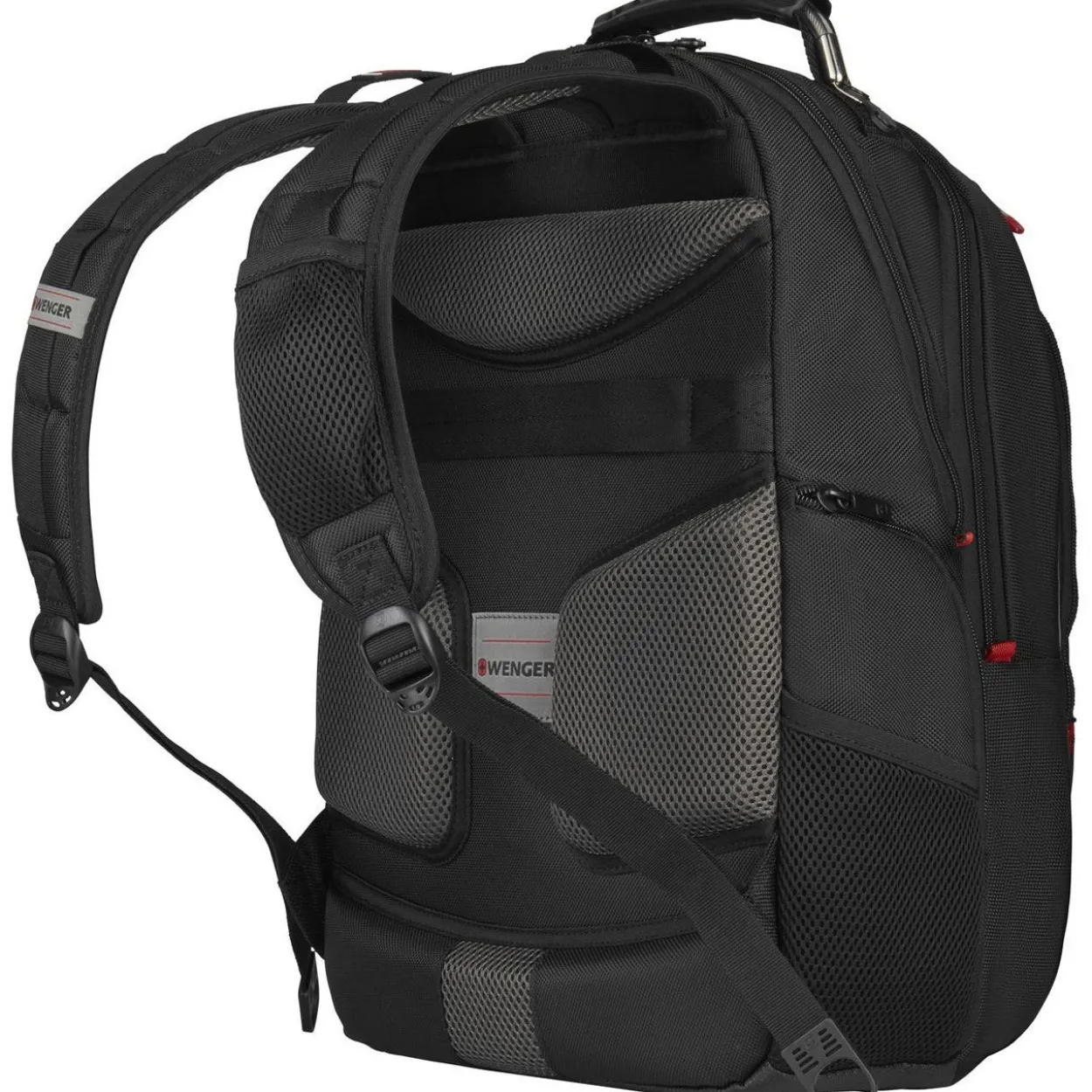Wenger Pegasus Deluxe Ballistic Deluxe 16 Laptop Backpack, schwarz