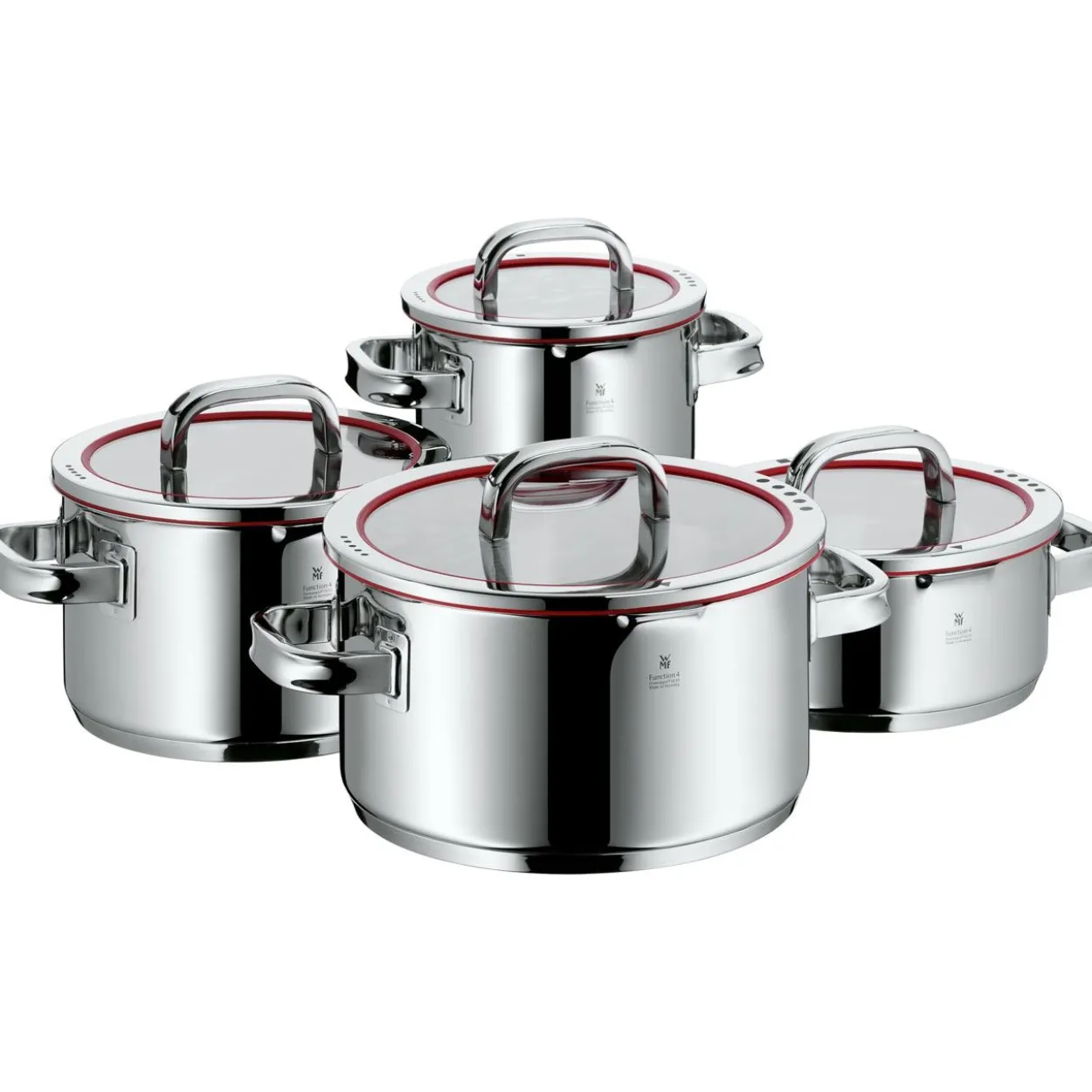 WMF Function 4 Kochtopf-Set, 4-tlg.