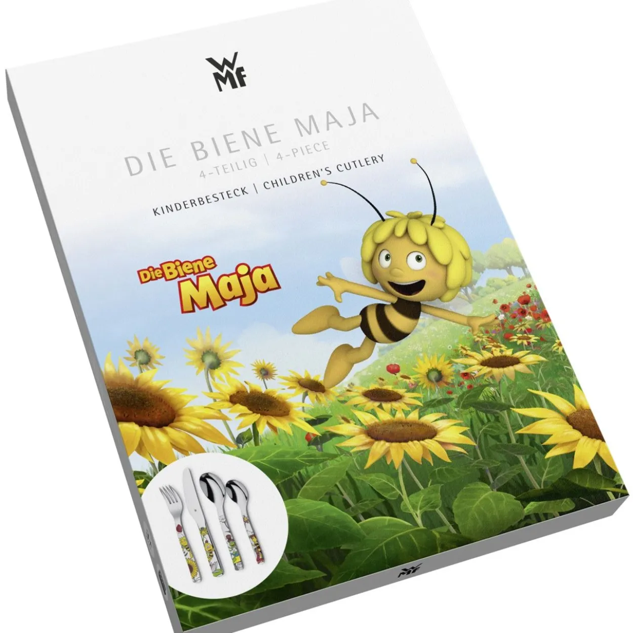 WMF 1294406040 Kinderbesteck-Set 4-teilig Biene Maja