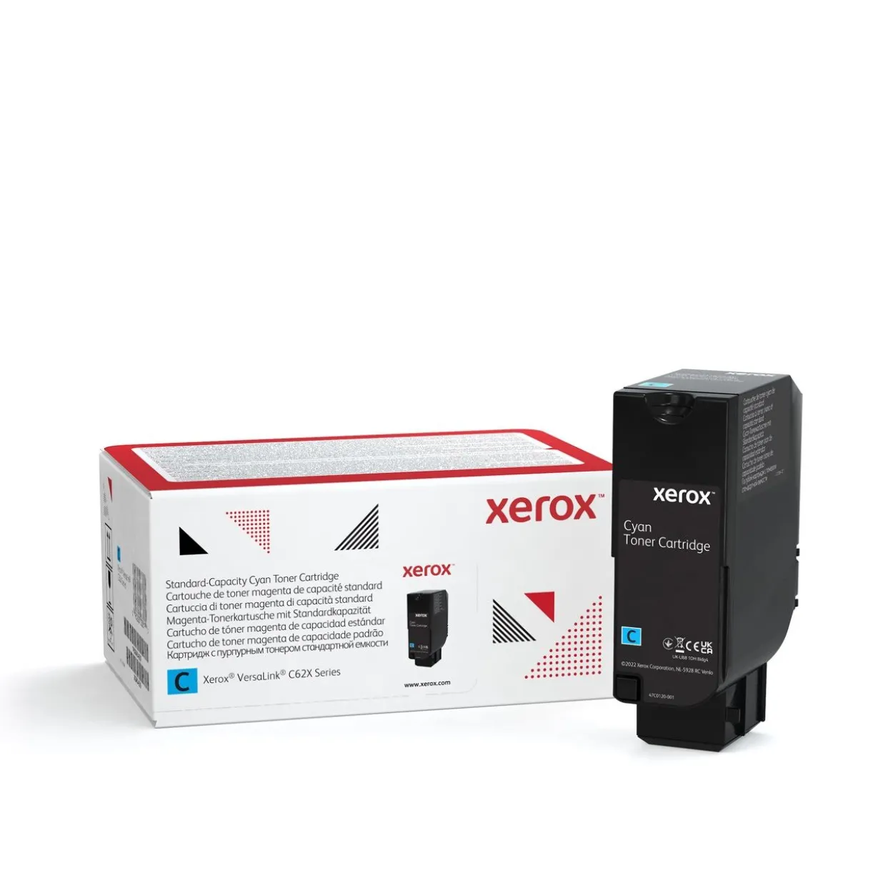 XEROX Toner cyan f. C625 (6.000 Seiten)