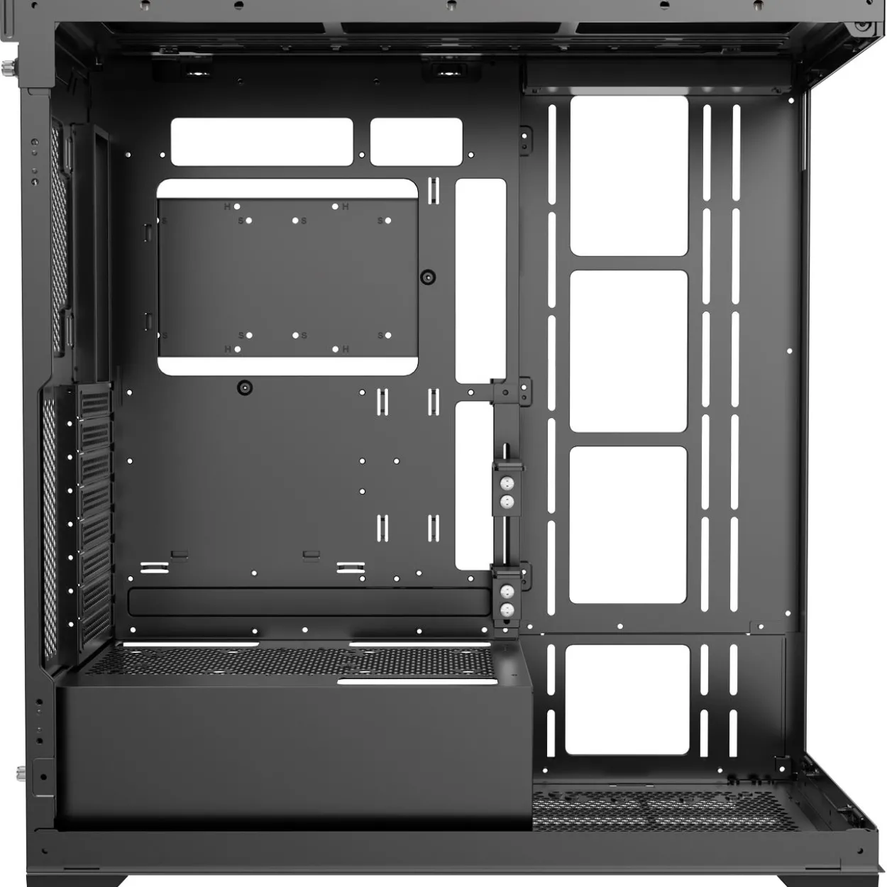 Xilence Gleam Midi Tower ohne Netzteil schwarz