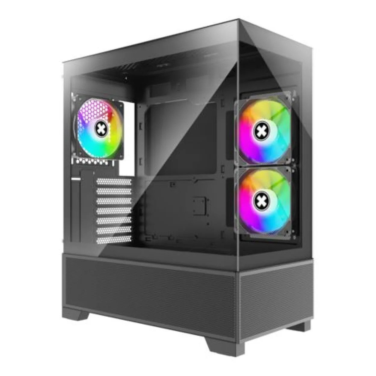 Xilence Xilent Beam Midi Tower ohne Netzteil schwarz
